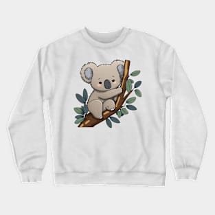 koala on the tree RELAX MODE Crewneck Sweatshirt